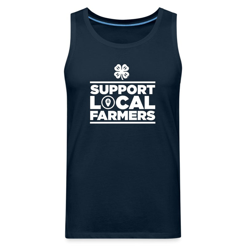 Unisex Support Local Farmers Premium Tank - Shop 4 - H