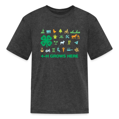 Youth 4 - H Grows Here Icon T-Shirt - Shop 4 - H