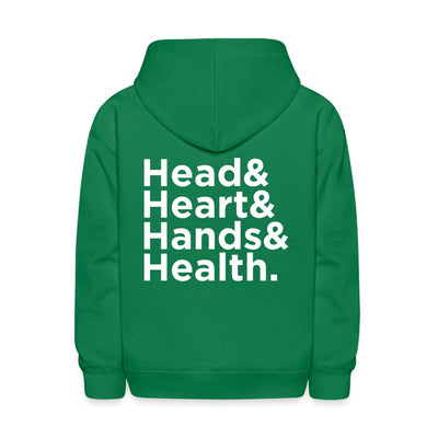 Youth Indiana 4 - H Bold Text Hoodie - Shop 4 - H