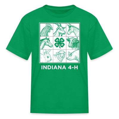 Youth Indiana Animal Squares T-Shirt - Shop 4 - H