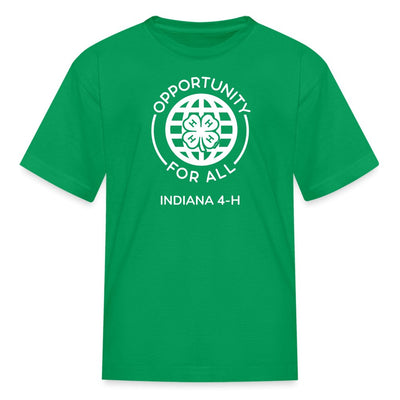 Youth Indiana Opportunity For All Classic T-Shirt - Shop 4 - H