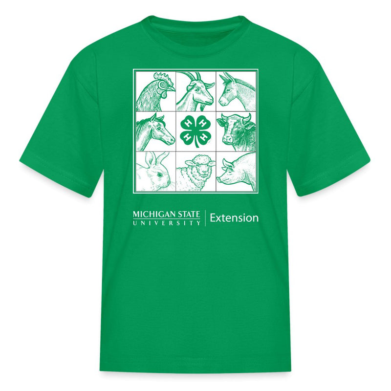 Youth Michigan Animal Squares T-Shirt - Shop 4 - H