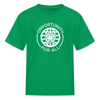 Youth Opportunity For All T-Shirt - Shop 4 - H