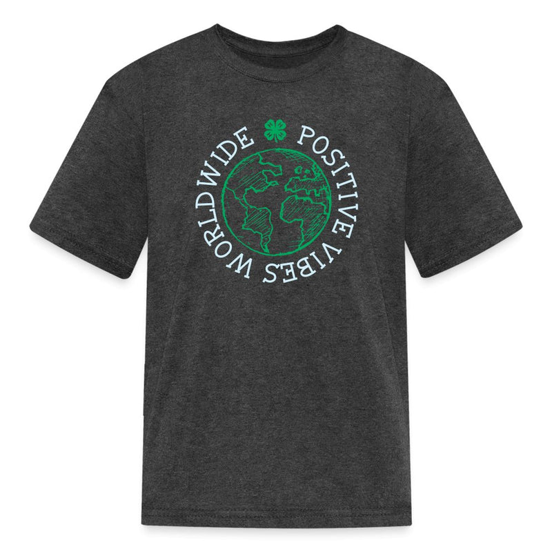 Youth Positive Vibes World Wide 4 - H T-Shirt - Shop 4 - H