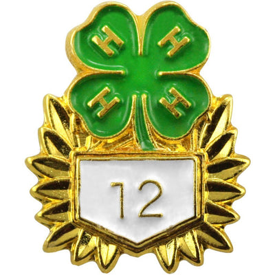 12th Year Completion Pin - Shop 4-H