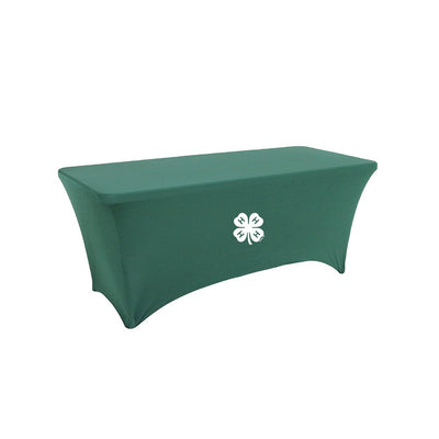 4-H 6ft. Dark Green Table Stretch Table Cover - Shop 4-H