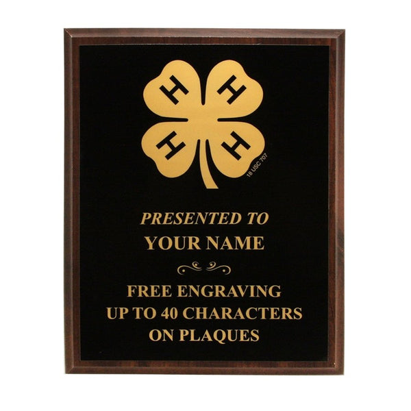 4-h-black-metallic-plaque-8-x-