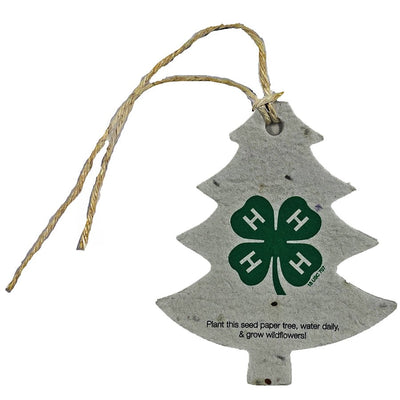 4-H Bloomin' Tree Shaped Plantable Holiday Ornament - Shop 4-H