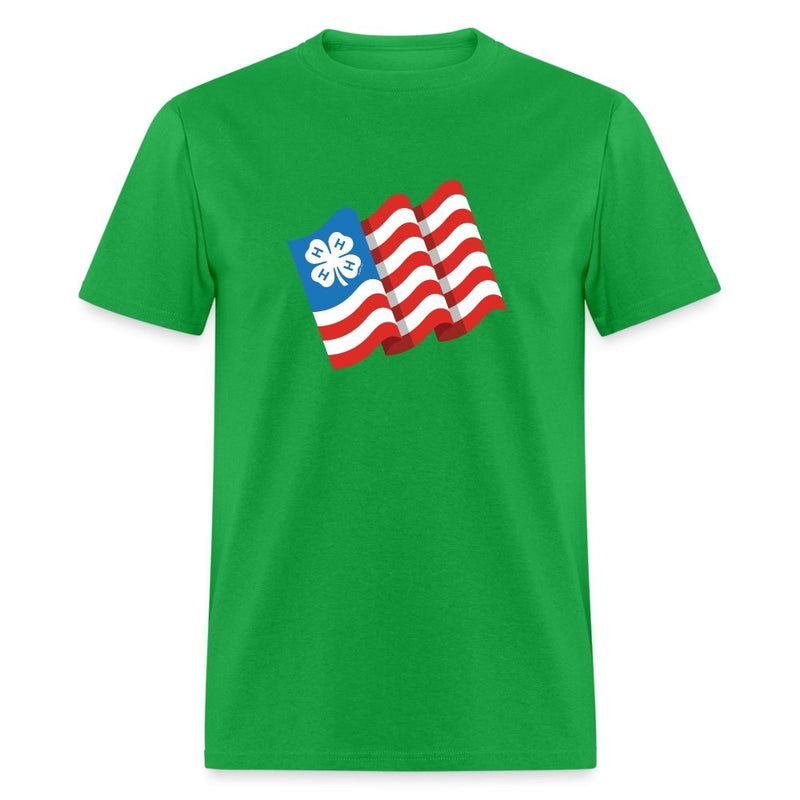 4-H Clover Patriotic Flag Unisex Classic T-Shirt - Shop 4-H