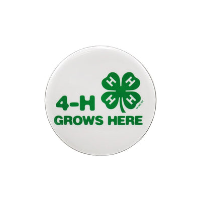 4-H Grows Here Button - Shop 4-H