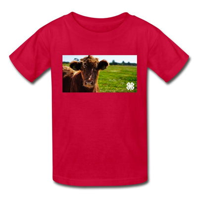 4-H Kids Brown Cow Lifestyle Tagless T-Shirt - Shop 4-H