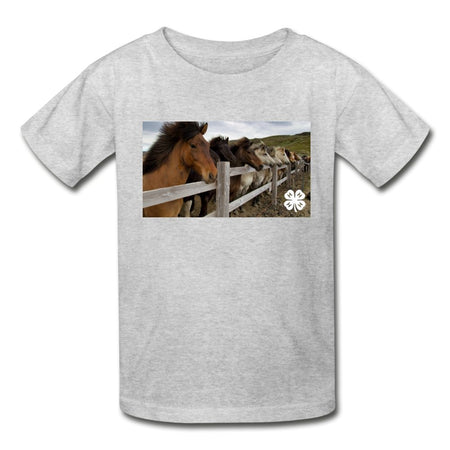 Labyrins Dont Cry Horse Tshirt Charcoal | Shury