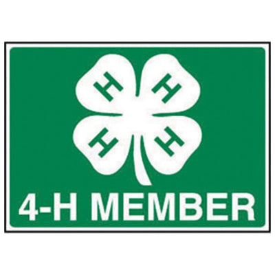 4-H Member Sign - Shop 4-H