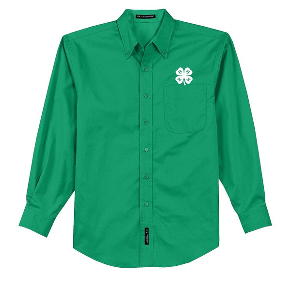 4-H Men's Long Sleeve Dress Shirt 5XL 4-H Men's Long Sleeve Dress Shirt 5XL