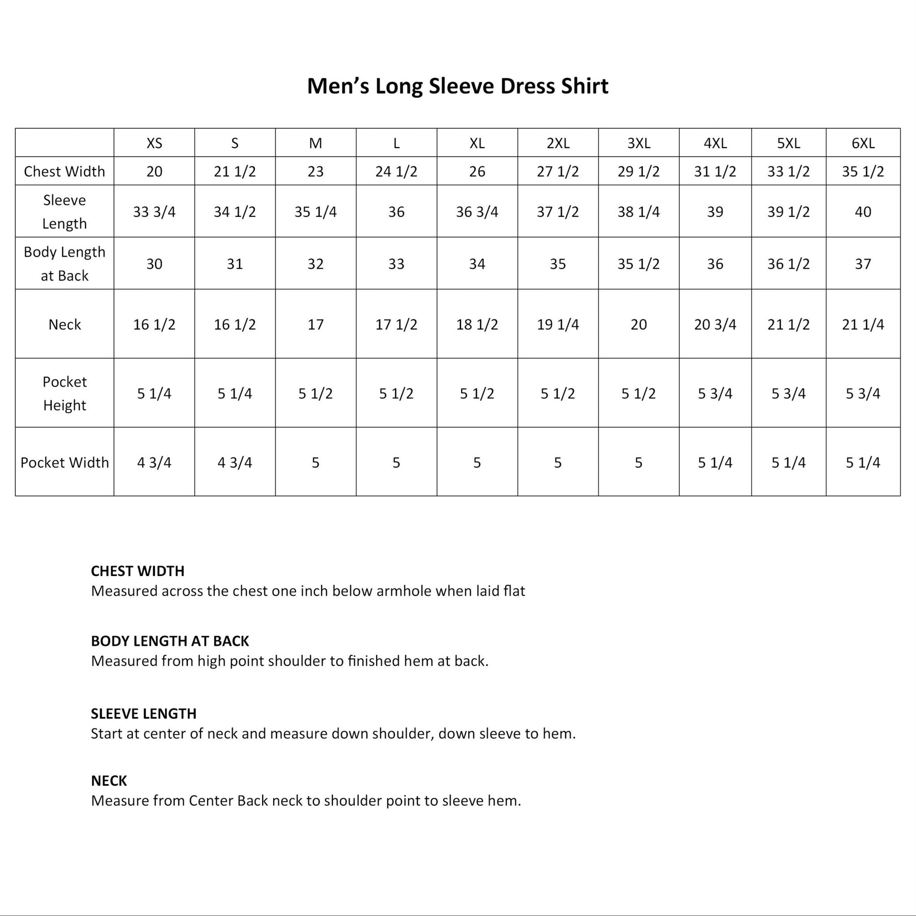what is an xl in dress shirt size How to Properly Measure Your Body for a Dress Shirt
