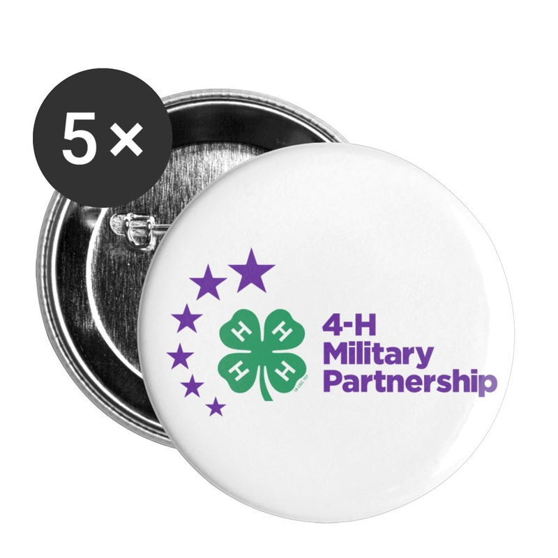 4-H Military Partnership Large 2.2" Button 5-pack - Shop 4-H