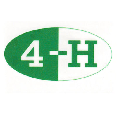 4-H Oval Temporary Tattoos (Pack of 10) - Shop 4-H