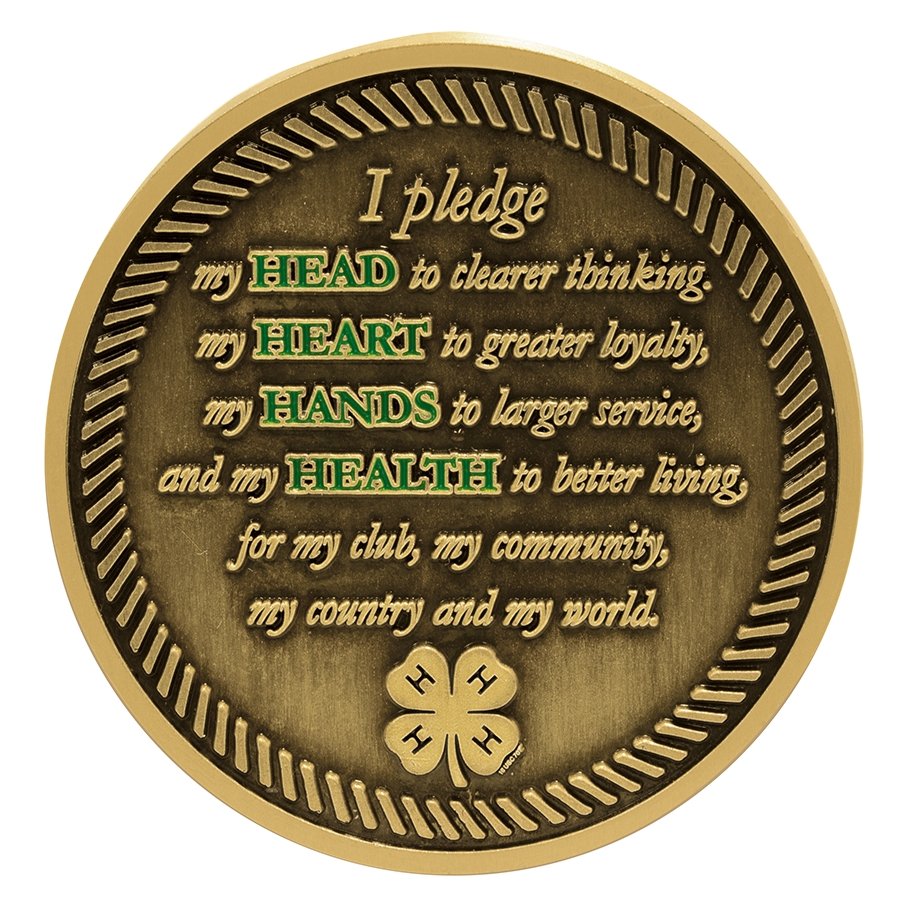 4-H Pledge Coin – Shop 4-H