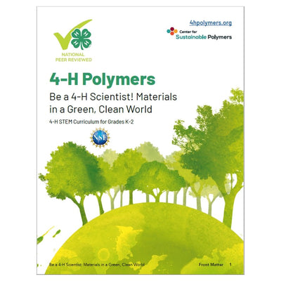 4-H Polymers: Be a Scientist! Materials in a Green, Clean World - Shop 4-H
