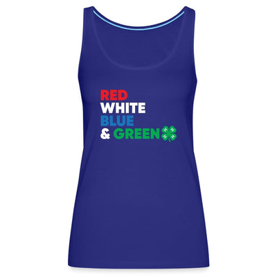 4-H Red White Blue & Green Women’s Premium Tank Top - Shop 4-H