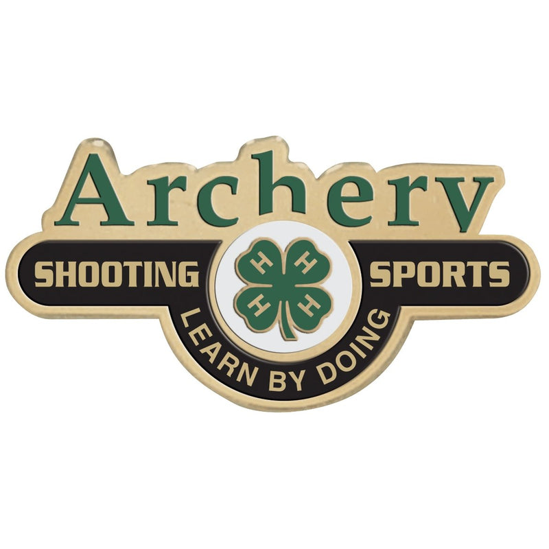 4-H Shooting Sports Archery Pin - Shop 4-H