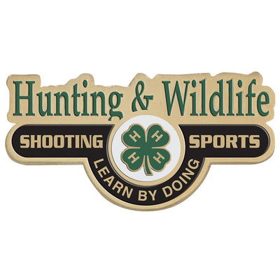 4-H Shooting Sports Hunting & Wildlife Pin - Shop 4-H