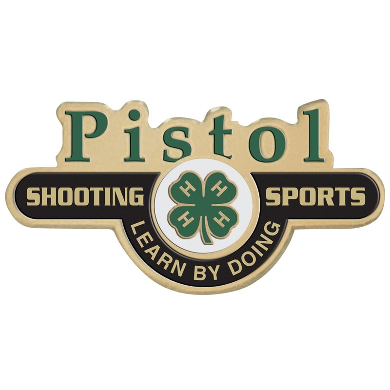 4-H Shooting Sports Pistol Pin - Shop 4-H