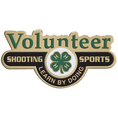 4-H Shooting Sports Volunteer Pin - Shop 4-H