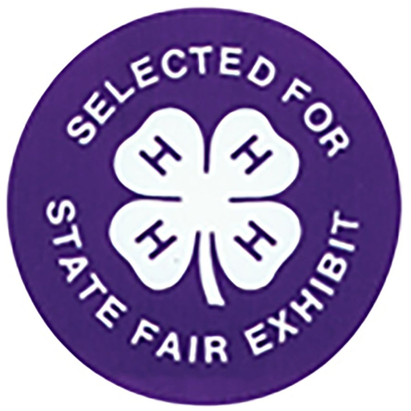 4H State Fair Sticker Exhibit Stickers Shop 4H
