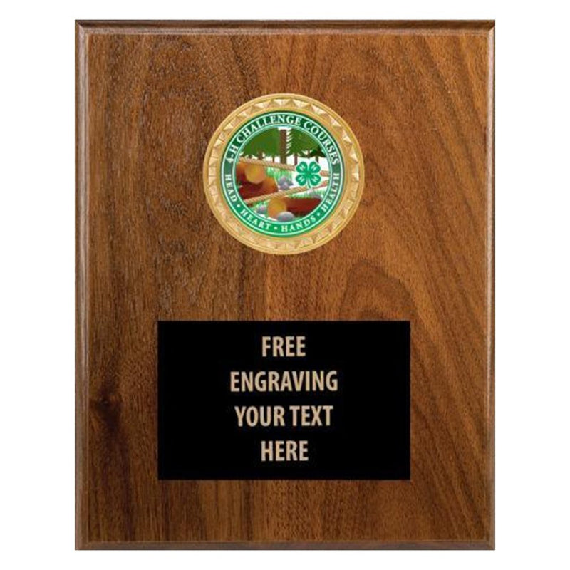 4" x 6" Wood Plaque with Insert Choice - Shop 4-H