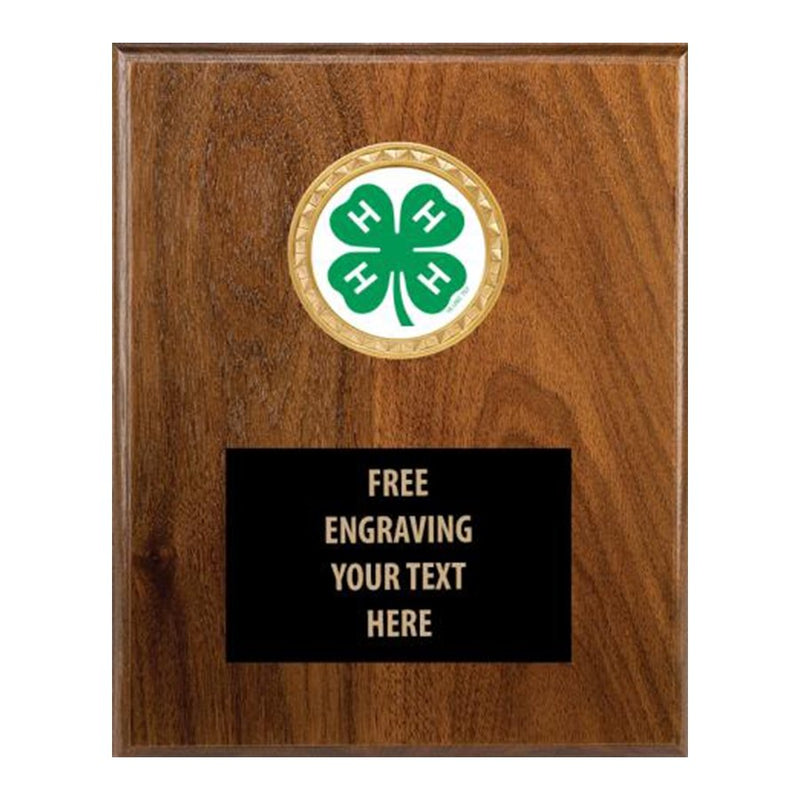 5" Wood Plaque with Insert Choice - Shop 4-H
