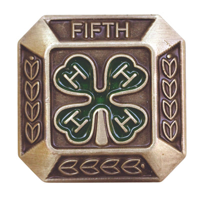 5th Year Member Bronze Pin - Shop 4-H