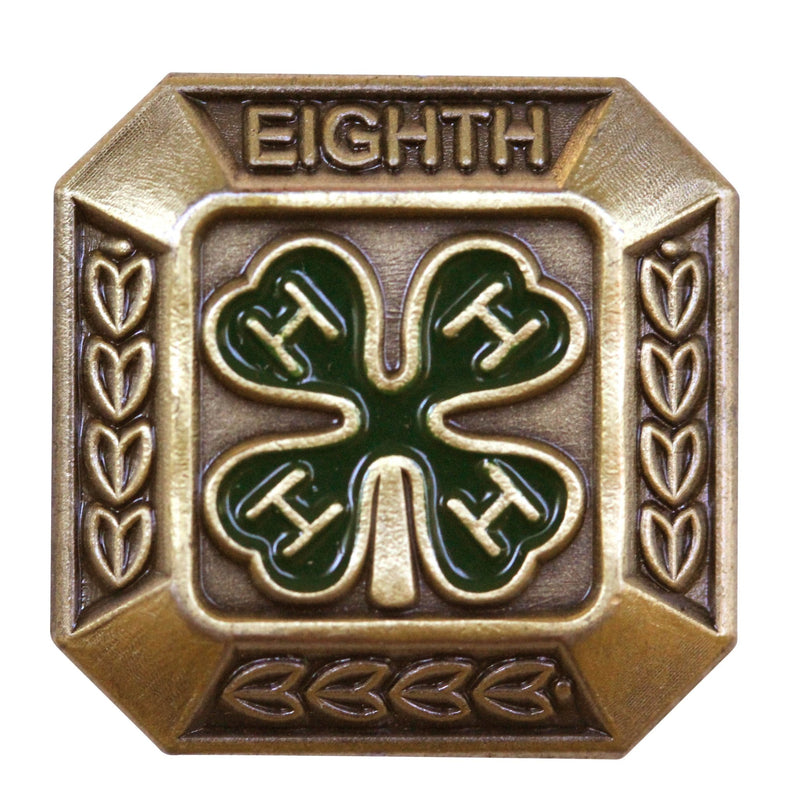 8th Year Member Bronze Pin - Shop 4-H