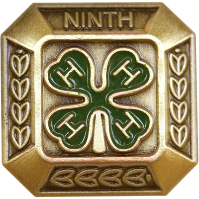 9th Year Member Bronze Pin - Shop 4-H