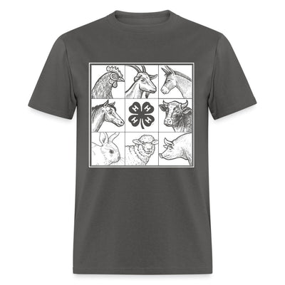 Adult Brady Bunch Style 4-H Animal T-Shirt - Shop 4-H