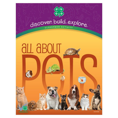 All About Pets Cloverbud Activity Booklet - Shop 4-H