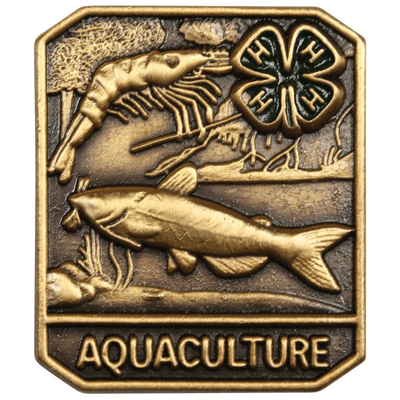 Aquaculture Pin - Shop 4-H