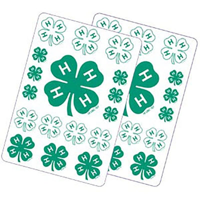 Assorted Clover Stickers - Shop 4-H