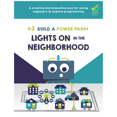 Build a Power Park Book 3: Lights on in the Neighborhood - Shop 4-H