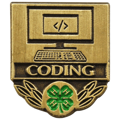 Coding Pin - Shop 4-H
