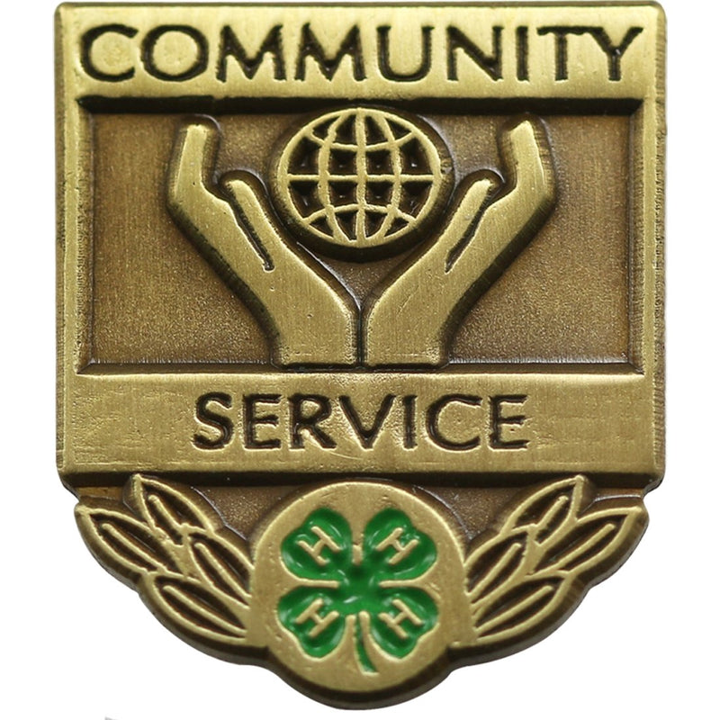 Community Service Pin - Shop 4-H