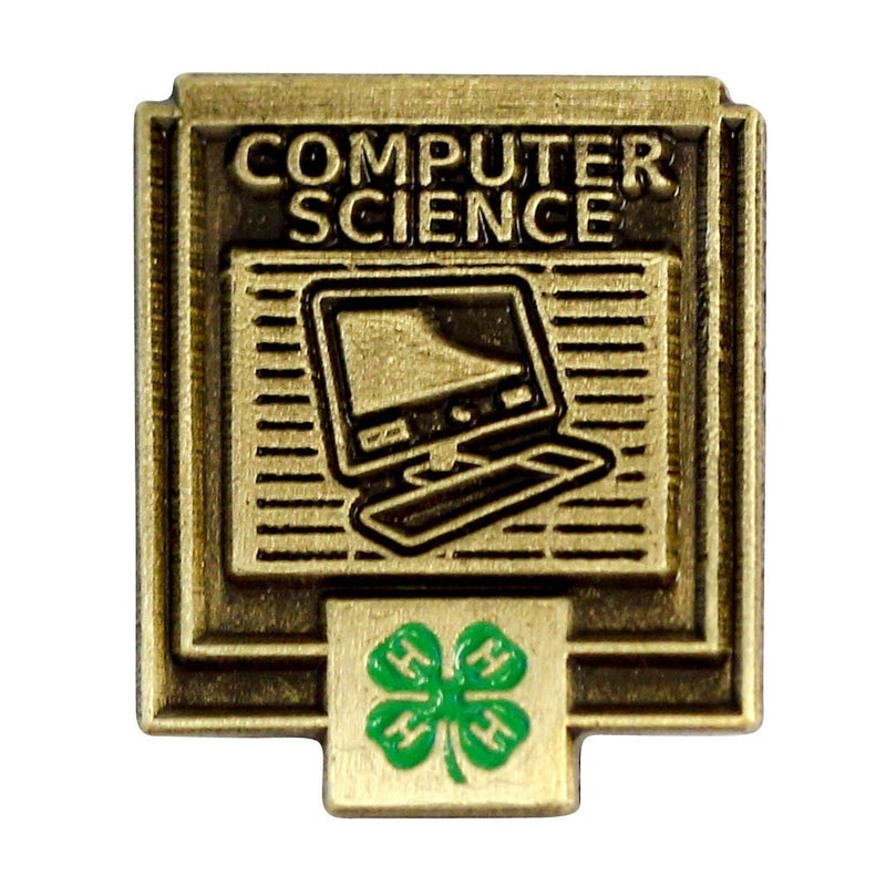 Computer Science Pin - Shop 4-H