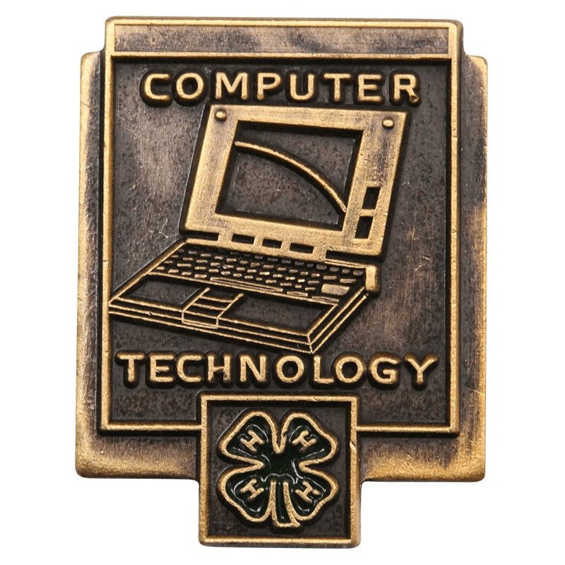 Computer Technology Pin - Shop 4-H