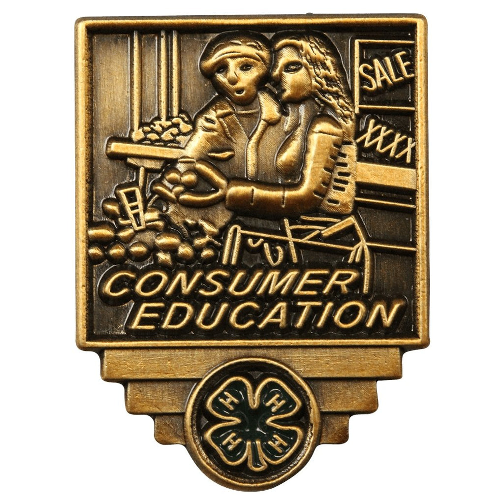 Consumer Education Pin – Shop 4-H