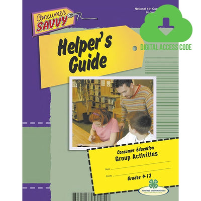 Consumer Savvy Helper's Guide Digital Access Code - Shop 4-H