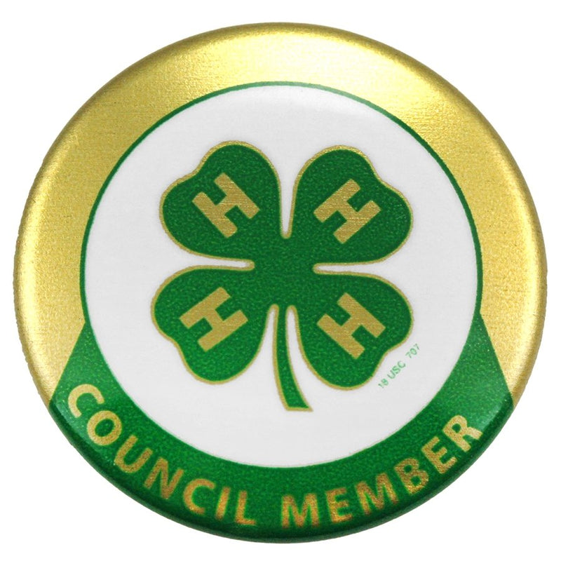Council Member Button - Shop 4-H
