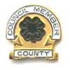 Council Member County Pin - Shop 4-H