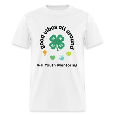 CUSTOM Good Vibes Unisex Classic T-Shirt- 4-H Youth Mentoring - Shop 4-H