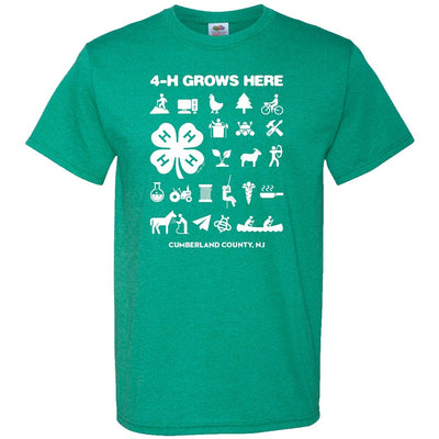 Custom Green 4-H Icon T-Shirt - Shop 4-H