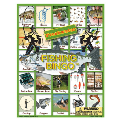 Educational Fishing Bingo Game - Shop 4-H